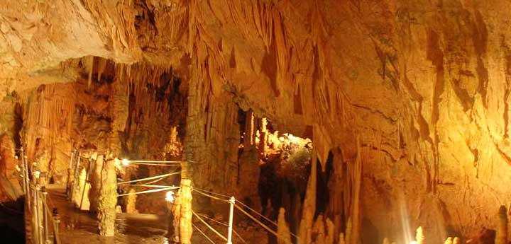 diros cave visit from Kalamata