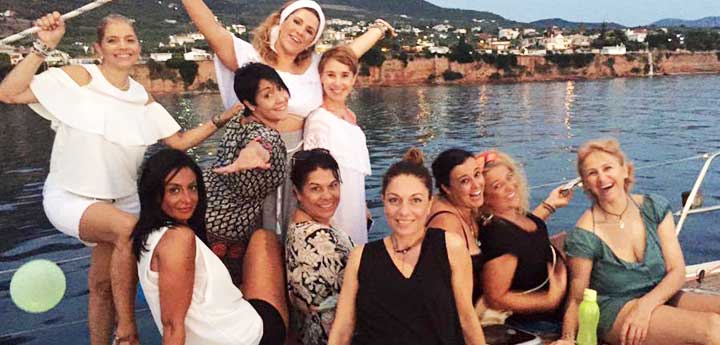 hen party bachelor party yacht sailboat private