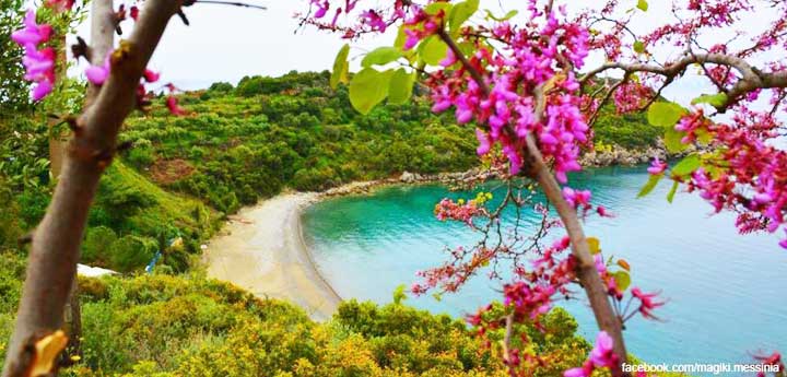 secluded beaches south Greece