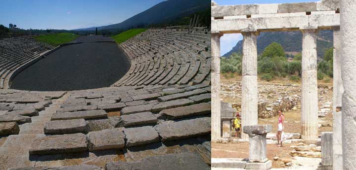 trip to ancient messini Messinia