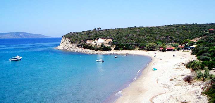 Finikounta beach village boat trip from Kalamata