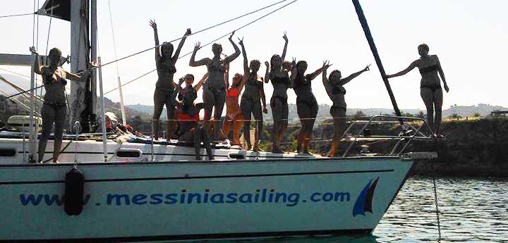 reunion sailboat yacht trip Kalamata Messinia