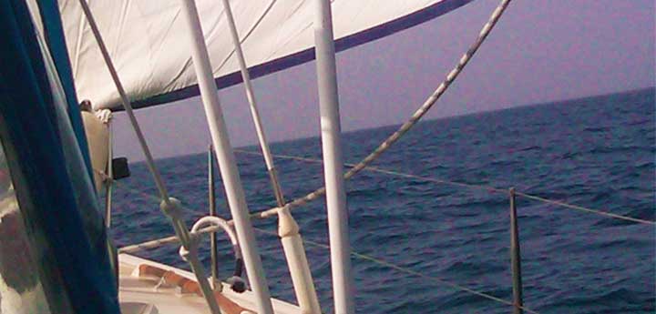 private sailboat trip Kalamata