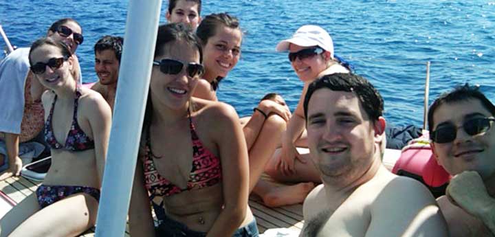 teambuilding boat tours Messinia Sailing