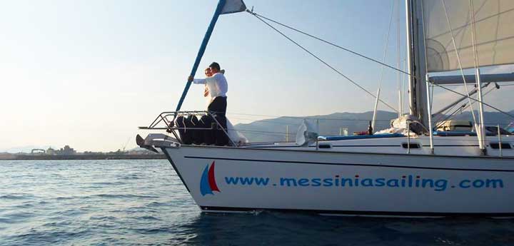 yacht wedding sailboat Greece