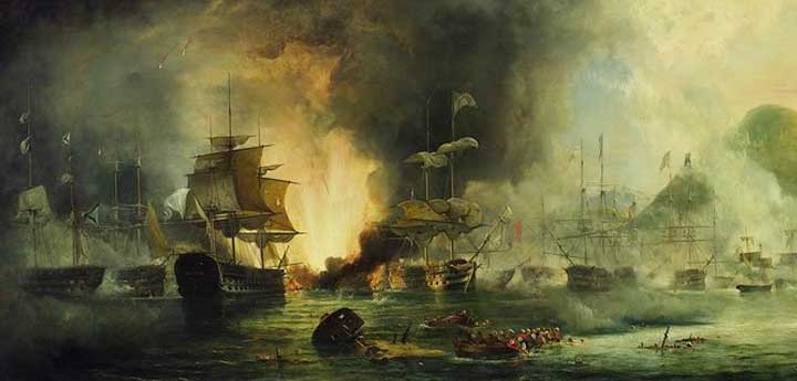 Navarino sea battles Kalamata Messinia