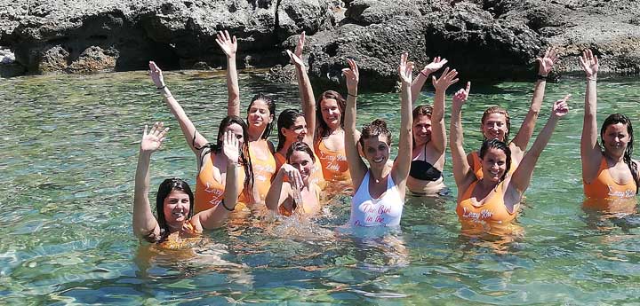 bachelor party private yacht hire