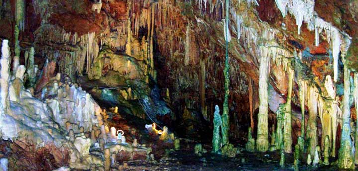 Diros caves best showcaves Peloponese