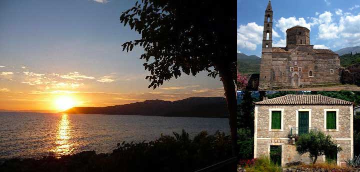 sailing yacht boat trip to Mani Greece from Kalamata