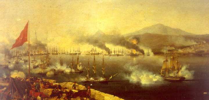 Navarino sea battles Kalamata Messinia